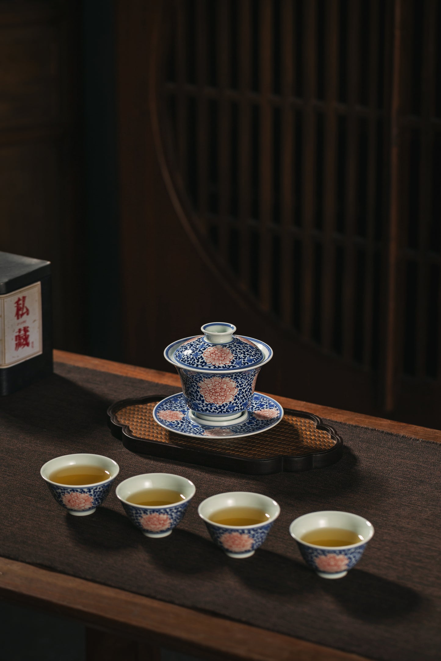 Traditional Hand-painted Chinese Tea Set