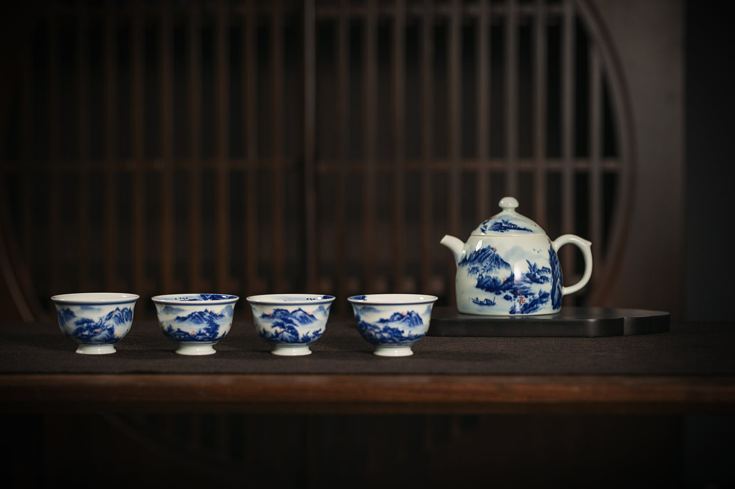 Traditional Hand-painted Chinese Tea Set