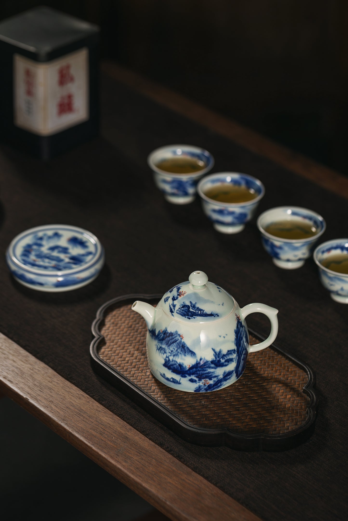 Traditional Hand-painted Chinese Tea Set