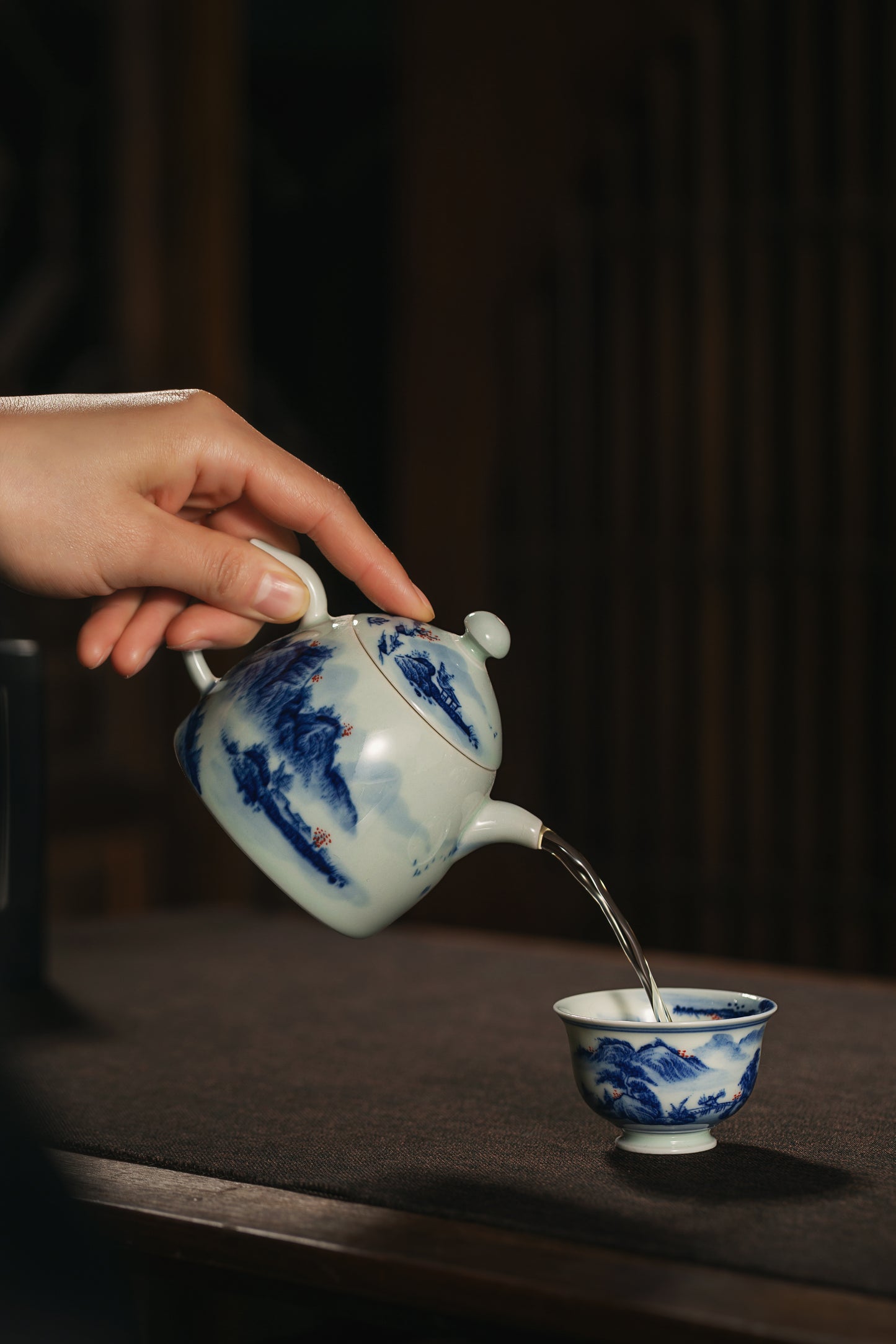 Traditional Hand-painted Chinese Tea Set