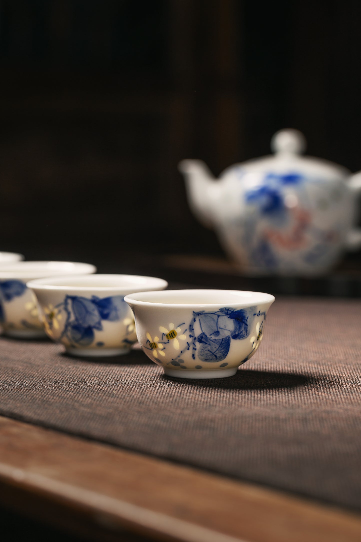 <Summer Night Wind> Chinese Tea Set