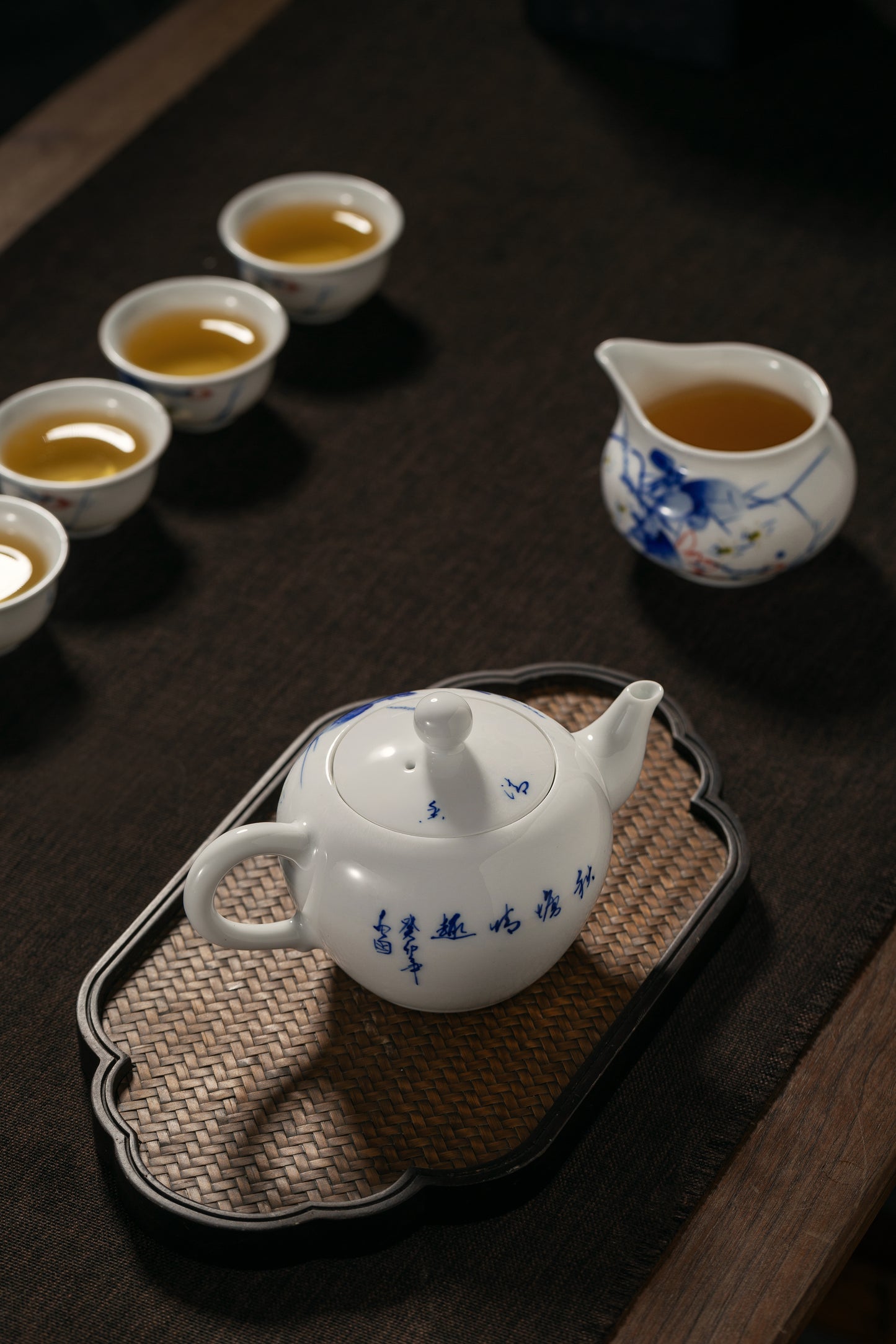 <Summer Night Wind> Chinese Tea Set